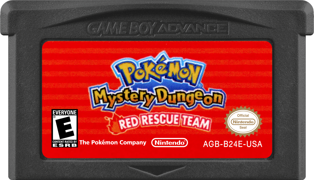 Pokémon Mystery Dungeon: Red Rescue Team cartridge